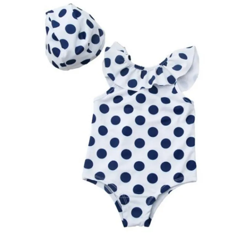 Weoneit/Боди для маленьких девочек бикини малышей купальник в горошек купальный