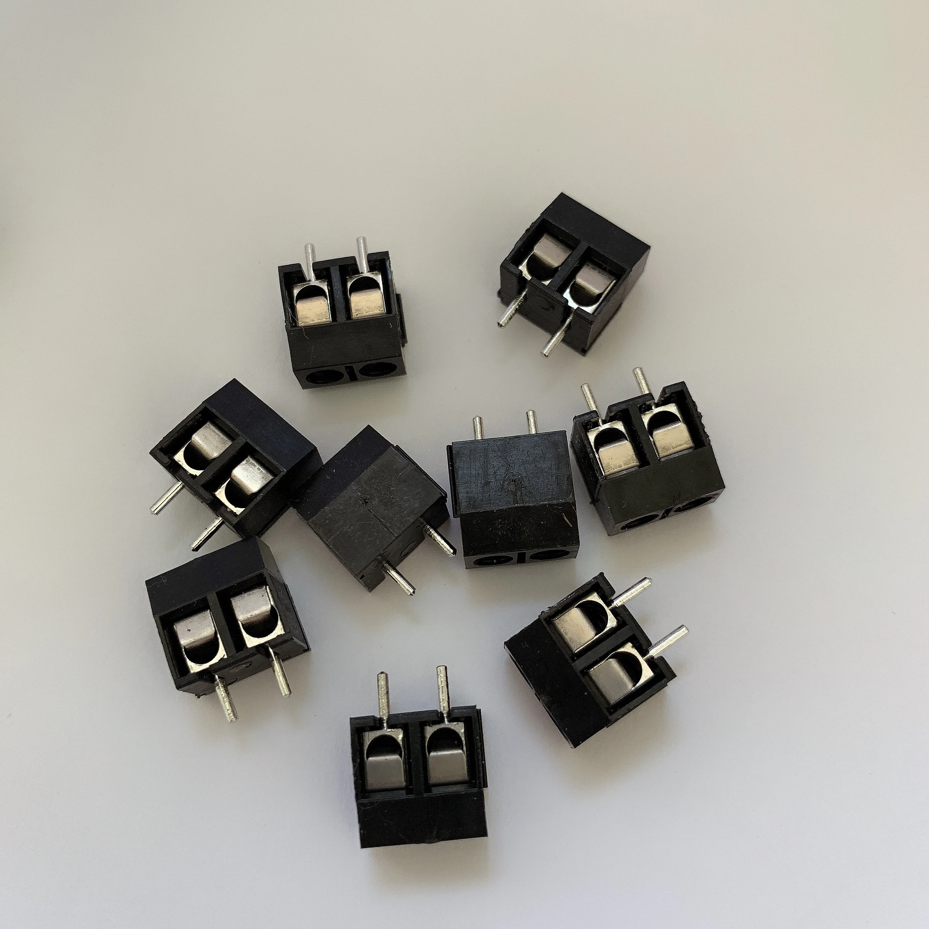 20 штук/10 шт./партия Kf301 2p с соединением внакрой винт Pcb интервал 5 0 разъема
