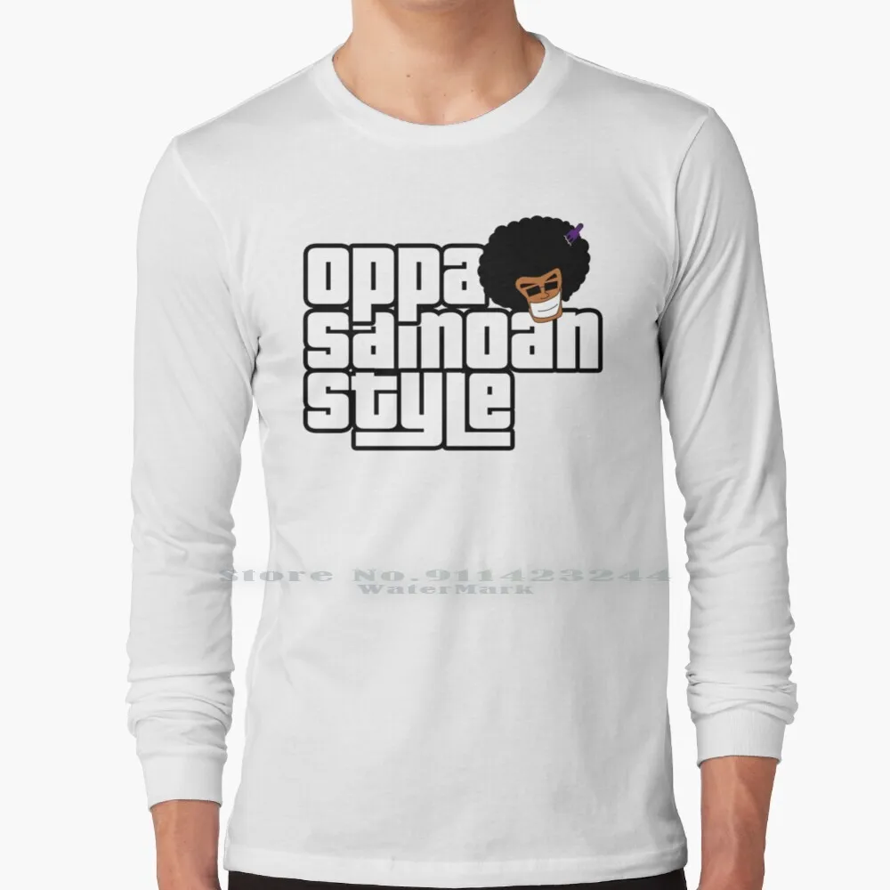 

Яркая футболка в стиле гангнама, самоанский стиль