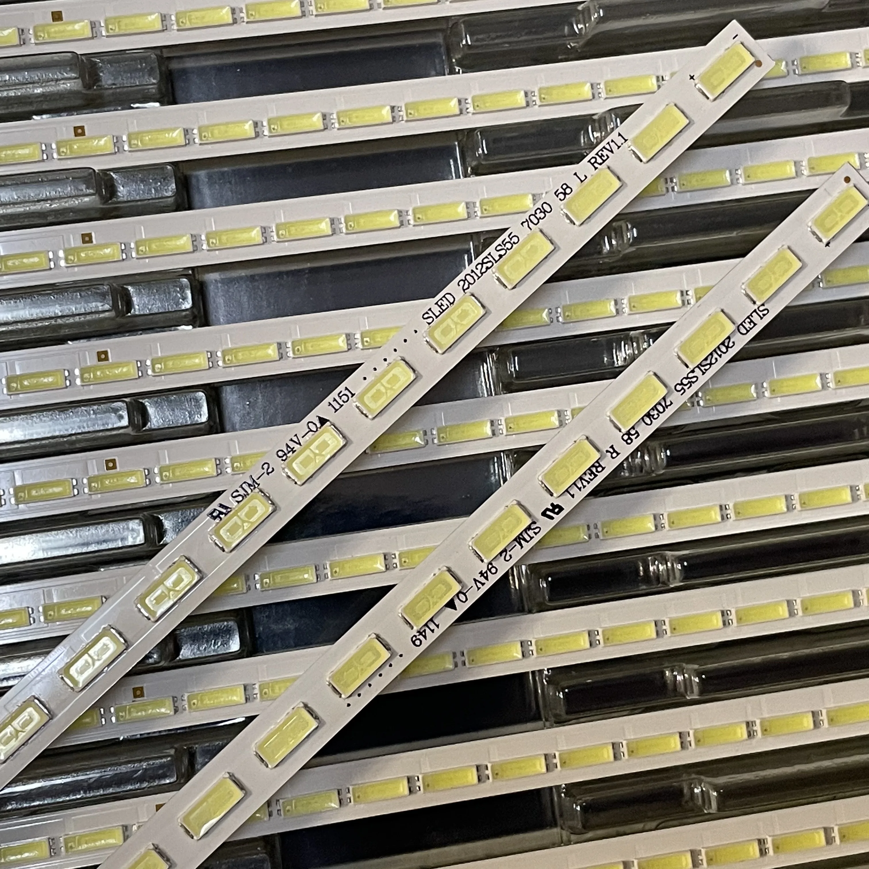 2 шт. светодиодные ленты подсветки для KDL-55HX755 KDL-55HX750 KDL-55EX640 KLV-55EX630 SLED 2012SLS55 7030 58 L R LJ64-03374A LJ64-03374B (art.: 3920dc07352eb) - 3920dc07352eb