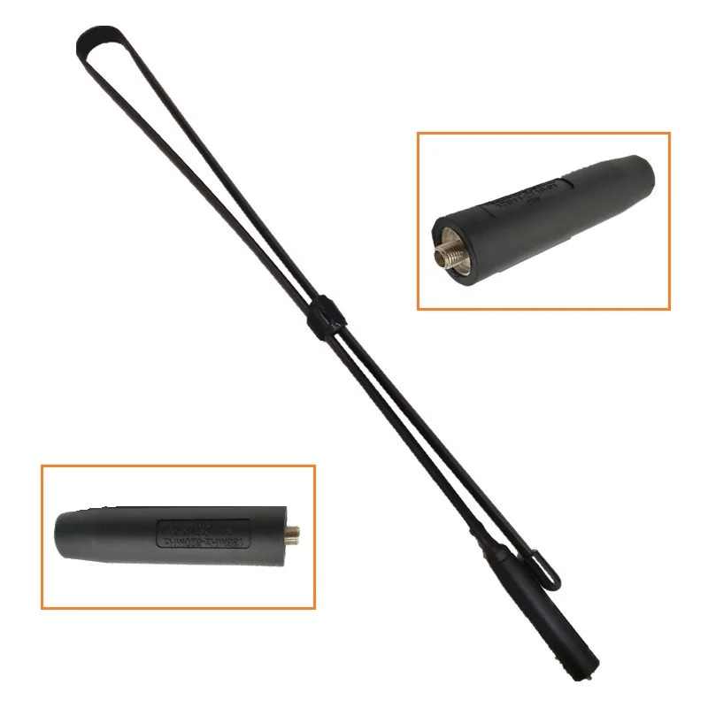 CS Tactical Antenna for BAOFENG UV-5R UV-82 UV-6R BF-F8 Walkie Talkie VHF UHF Radio Transceiver Fordable SMA-F | Мобильные телефоны