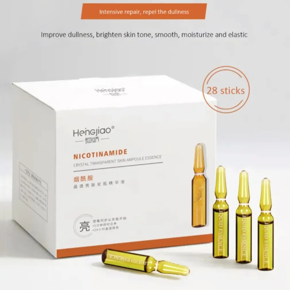 

Fullerene Hyaluronic Acid Ampoule Face Serum Shrink Pores Anti-Ance Nicotinamide Whitening Injection Moisturizing Wrinkle