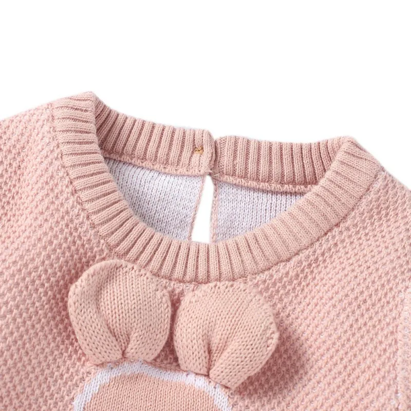 

Baby Romper Cartoon Newborn Cap Infant Clothing Boy Girl Pajamas Onesie Jumpsuit Costume Knitted Baby Rompers