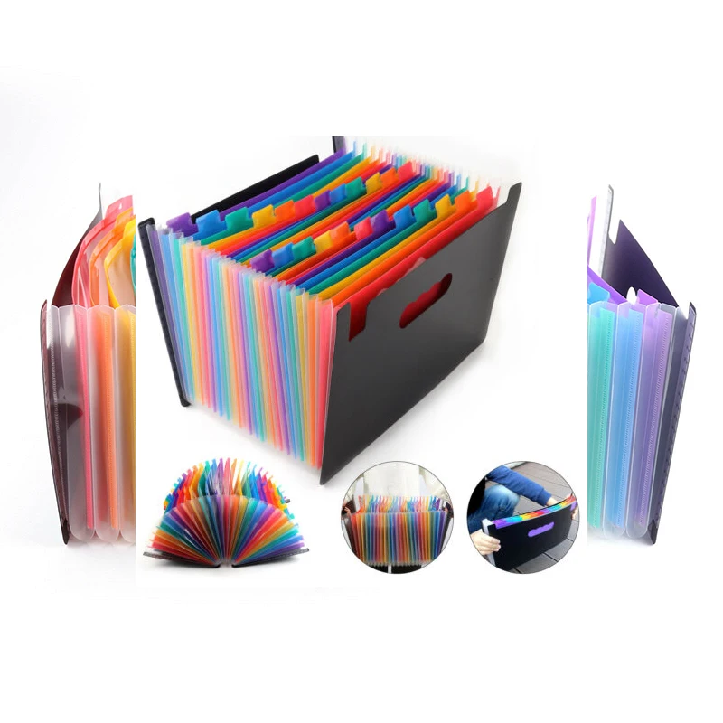 Папка для документов расширяющаяся с 24 карманами|Сумки вещей| |