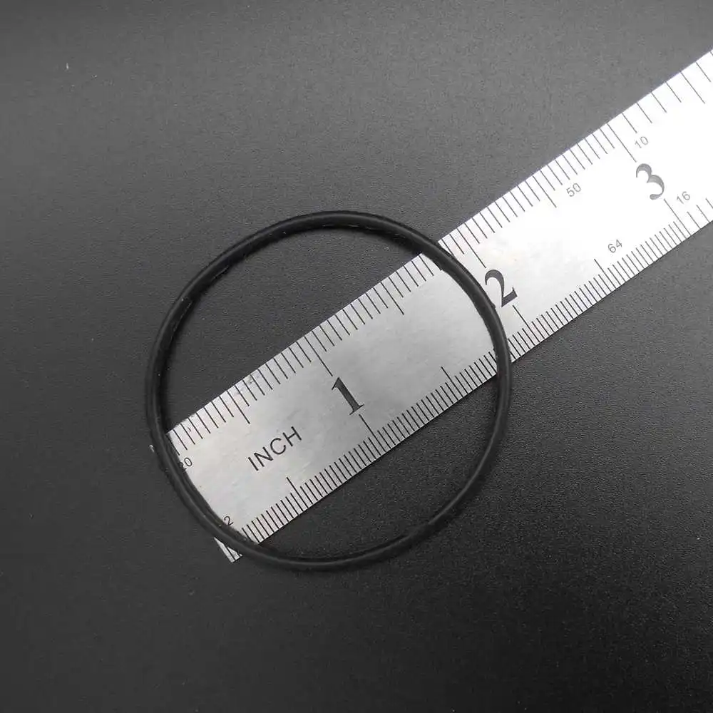 20PCS 2MMX50MM Silicone Rubber Drive belt Pulley Model Motor DIY Toys 2MM X 50MM Inner diameter: 46MM Black NEW *FD464X20 - купить по