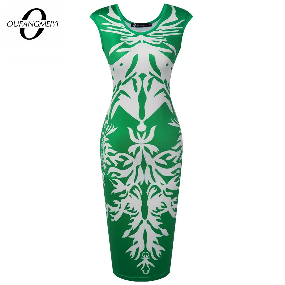 Повседневное облегающее платье без рукавов с цветочным принтом в стиле ретро