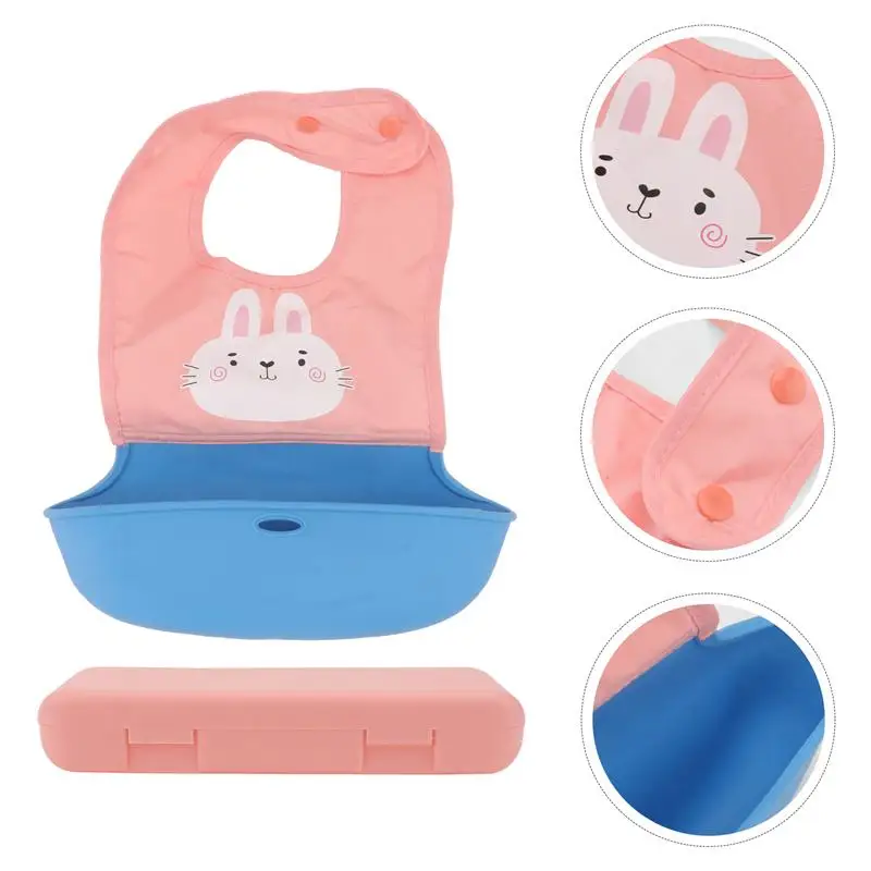 

1Pc Cartoon Baby Bib Water-proof Infant Eating Bib Restaurant Toddler Diner Bib