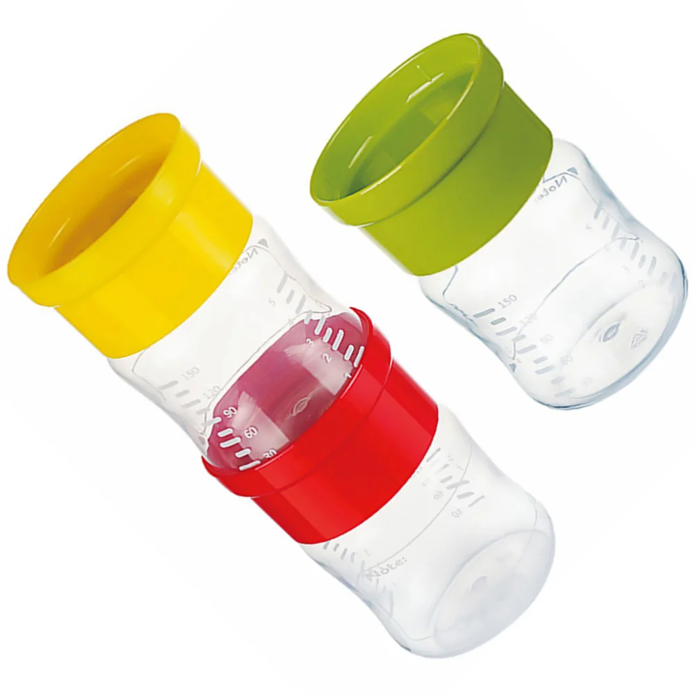 

3Pcs Bottle Durable Lightweight Nursing Bottle Breast Storage Bottle for Travel