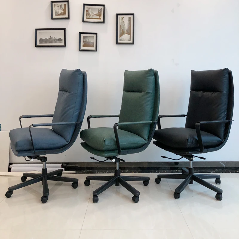 Компьютерные кресла удобные представительский офисный стул низкая цена