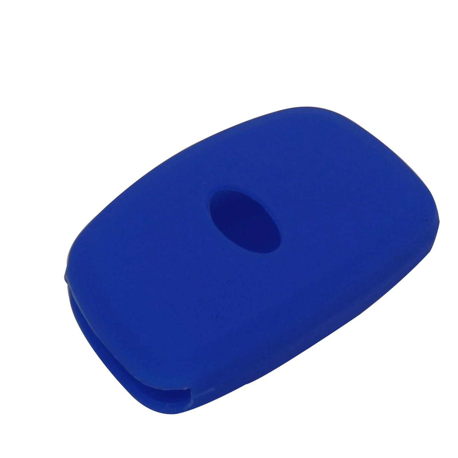 

jingyuqin for Hyundai i30 ix35 Solaris Tucson Accent Santa Fe Smart Remote Keyless fob 4 Buttons Silicone key Cover Case