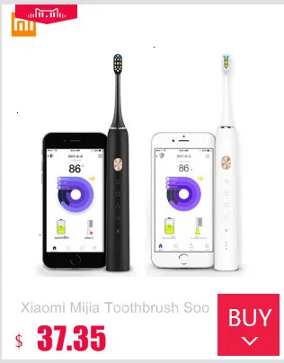 Xiaomi Soocare X3 Soocas Водонепроницаемая электрическая зубная щетка перезаряжаемая звуковая электрическая зубная щетка обновленная ультра звуковая зубная щетка