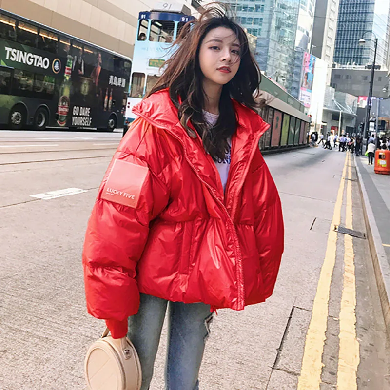 Женская зимняя куртка 2019 Новая повседневная теплая Паркера с длинным рукавом