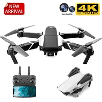 jinheng new s62 rc drone 4k hd dual camera wifi video professional aerial photography foldable quadcopter ravity sensor gift