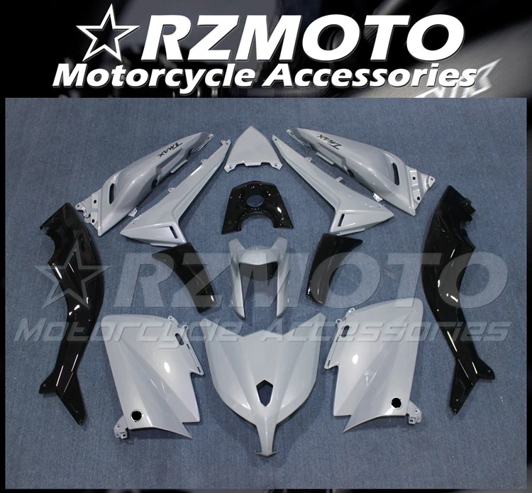 

High quality New Complete Motorcycle Fairings Kit for YAMAHA TMAX530 Tmax 530 2012 2013 2014 12 13 14 T-MAX tmax530 White Black