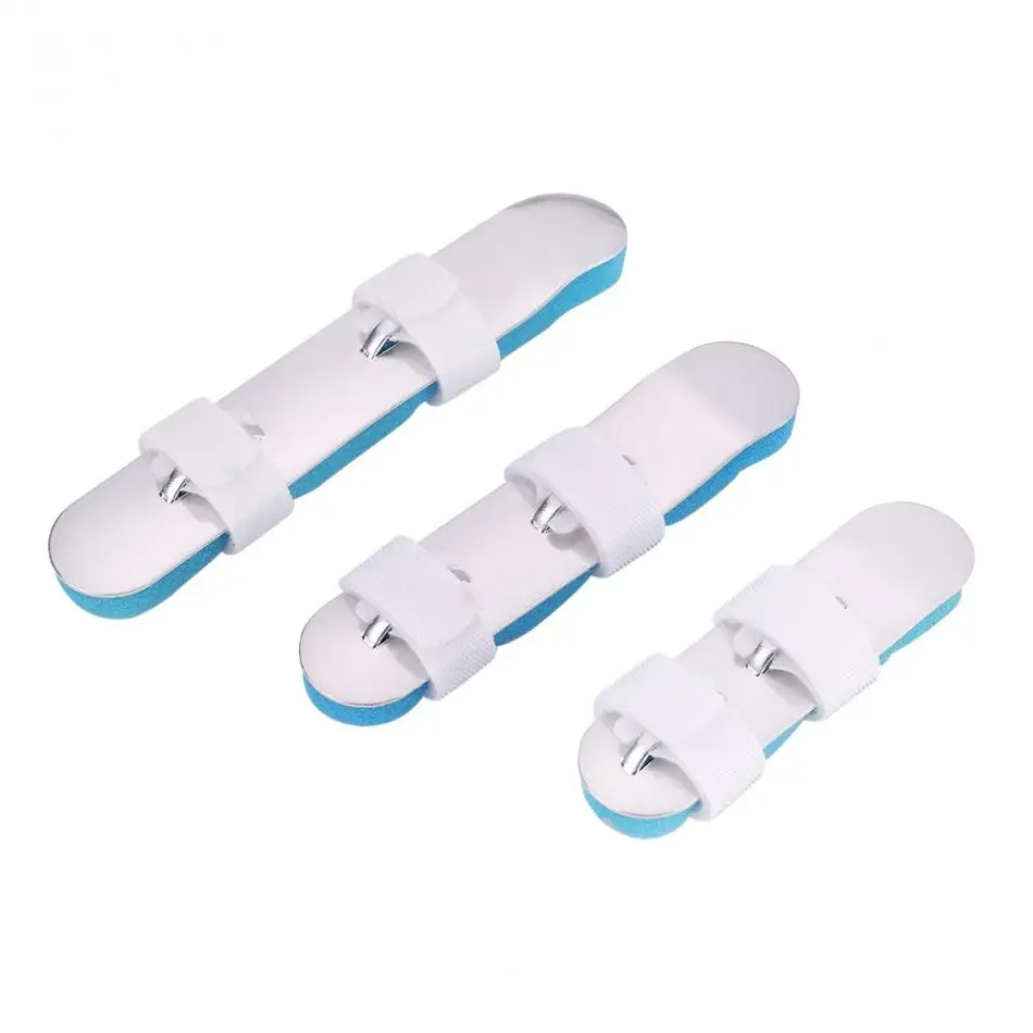 

Finger Posture Corrector 3 Sizes Finger Frog Splint Aluminium Malleable Support Brace Deformation Correction Posture Corrector
