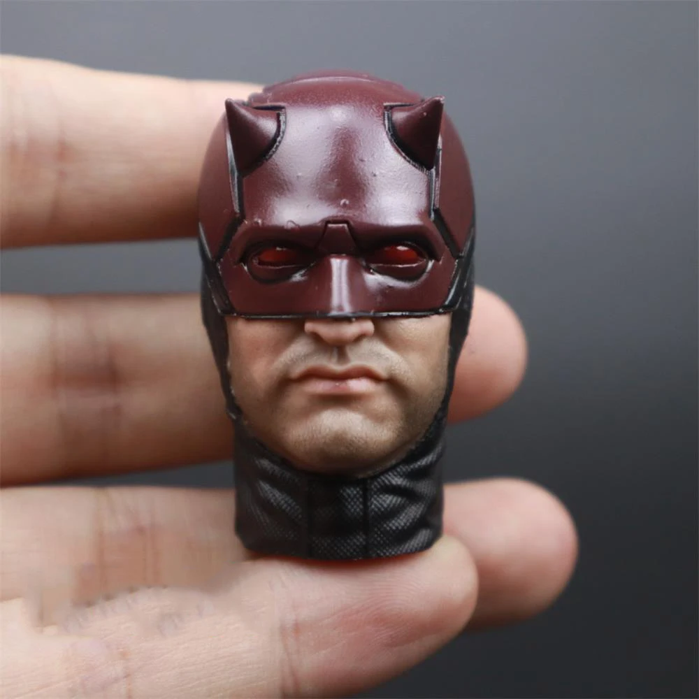 

Модель скульптуры в наличии 1/6 супергероя, мужской осмеляющий дьявола BenAffleck, Высококачественная модель головы для экшн-боди в основном 12 дю...