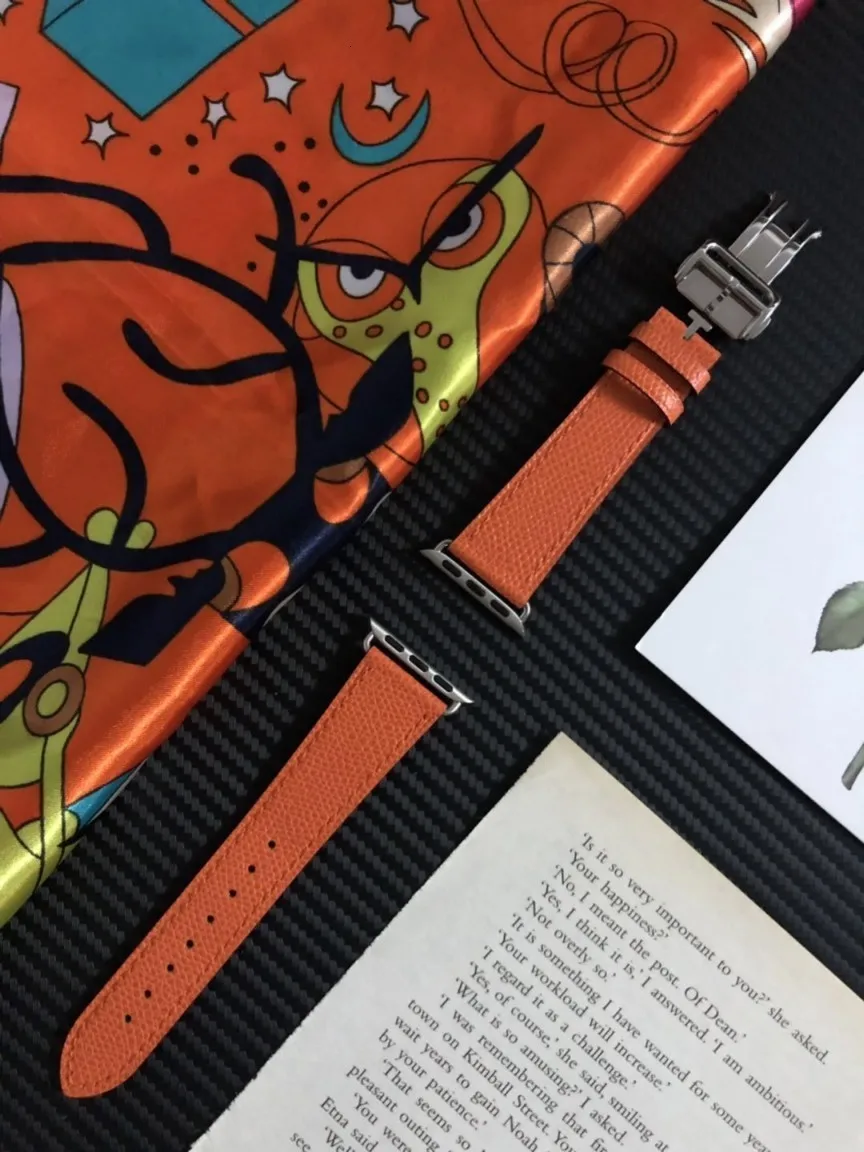 Кожаный ремешок для Apple Watch 4, 3, 2, 1, застежка-Пряжка, браслет для Iwatch 40 мм, 42 мм, 38 мм, 44 мм, ремень для одного тура