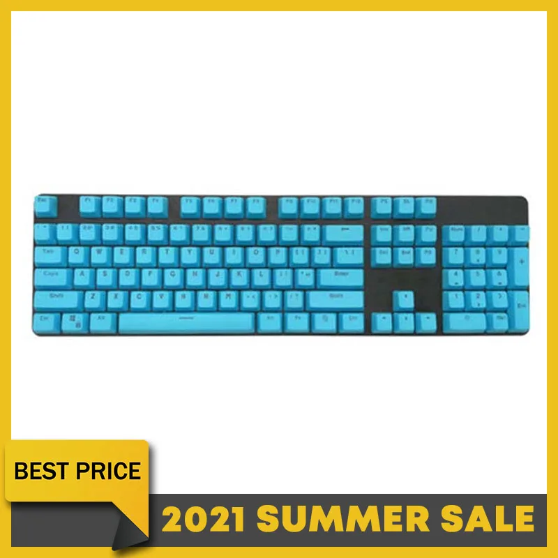 PBT 104 клавиши Doubleshot с подсветкой для клавиатуры Cherry /Kailh /Gateron /Outemu аксессуары белый