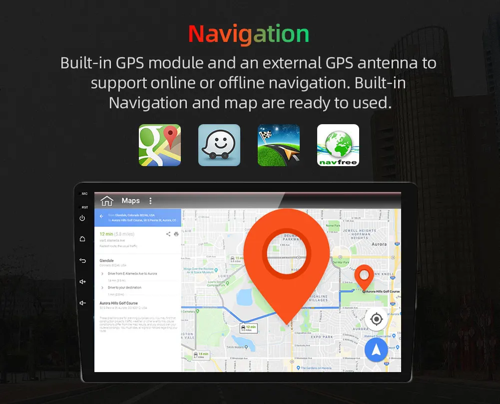 1 Din Octa Core Android 9,0 автомобильный мультимедиаплеер Универсальный gps навигации стерео радио PX6 WI-FI+ Bluetooth+ SWC+ HDMI 4G+ 64G RK3399