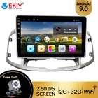 Автомагнитола EKIY, универсальная, Android 9,0, для Chevrolet Captiva 1 2011-2016, мультимедийный видеоплеер, стерео-навигация, GPS, Авторадио