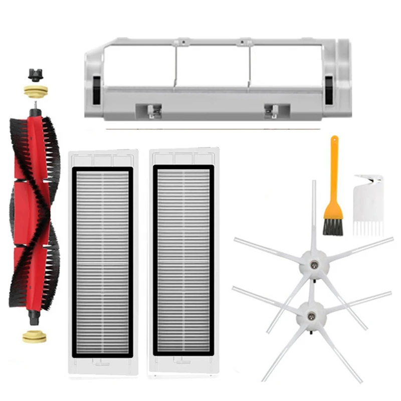 

for XiaoMi Roborock S6 S5 Max S65 Accessories Vacuum Cleaner Parts Washable HEPA Filter Main Brush Side Brush Spare Part