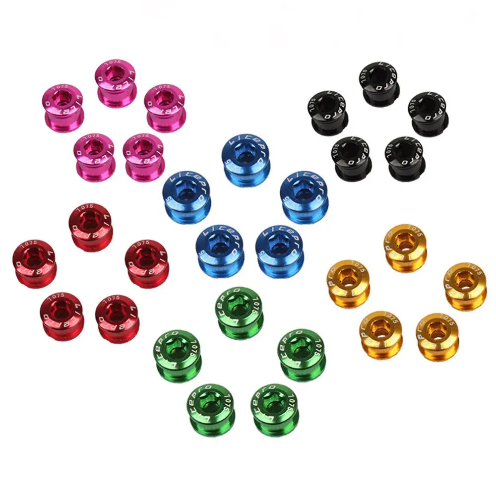5 шт. велосипедные болты из алюминиевого сплава 8 цветов|Шатун и передняя
