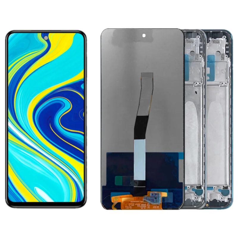 Ceny Oryginalny Wyświetlacz Lcd Do Xiaomi Redmi Note9s / Note9 Pro Wyświetlacz LCD Ekran Dotykowy Digitizer Assesmbly Do Redmi Note 9 Pro Lcd