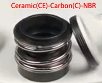 mb2mg12 45505355606570 ceramic carbon nbr rubber water pump single face coil spring bellows shaft mechanical seal