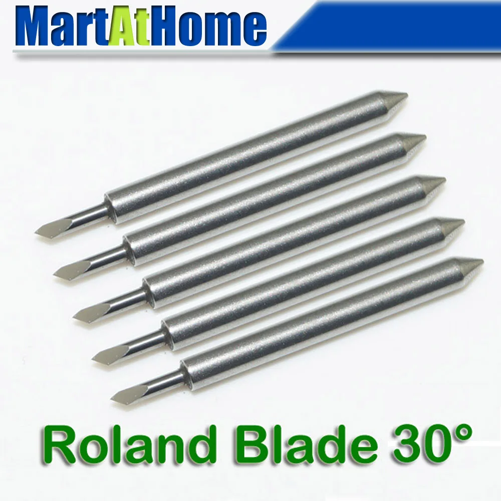 

New 50PCS/lot ROLAND Vinyl Cutter Plotter blades 30 degrees 2mm #SM481 @SD
