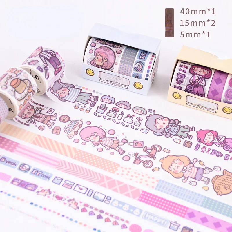 

Daily Washi Tape DIY Sticker Small Fresh and Lovely Hand Account