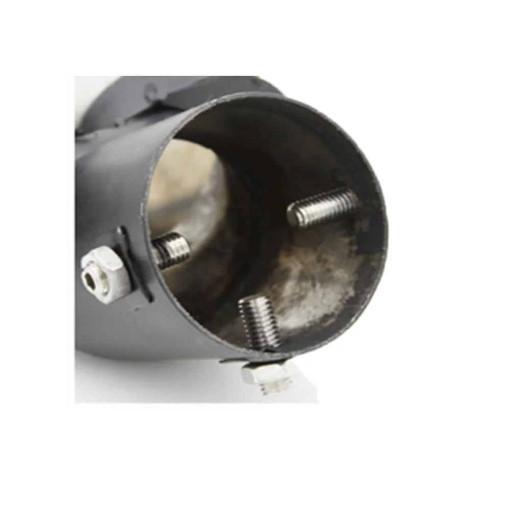 DSYCAR Универсальный Автомобильный круглый глушитель из нержавеющей стали Exhause 1 2