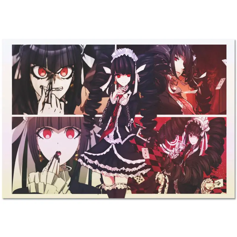 

Danganronpa Poster Cloth Silk Poster Home Decoration Wall Art Fabric Poster Print 40X60cm.50X75cm,60X90cm
