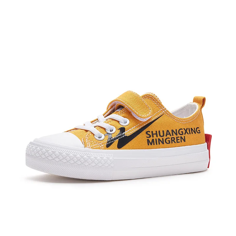 Children Canvas Shoes Girls Boys Sneakers White Kids Casual Breathable 2019 Autumn New Fashion Child Sports | Детская одежда и