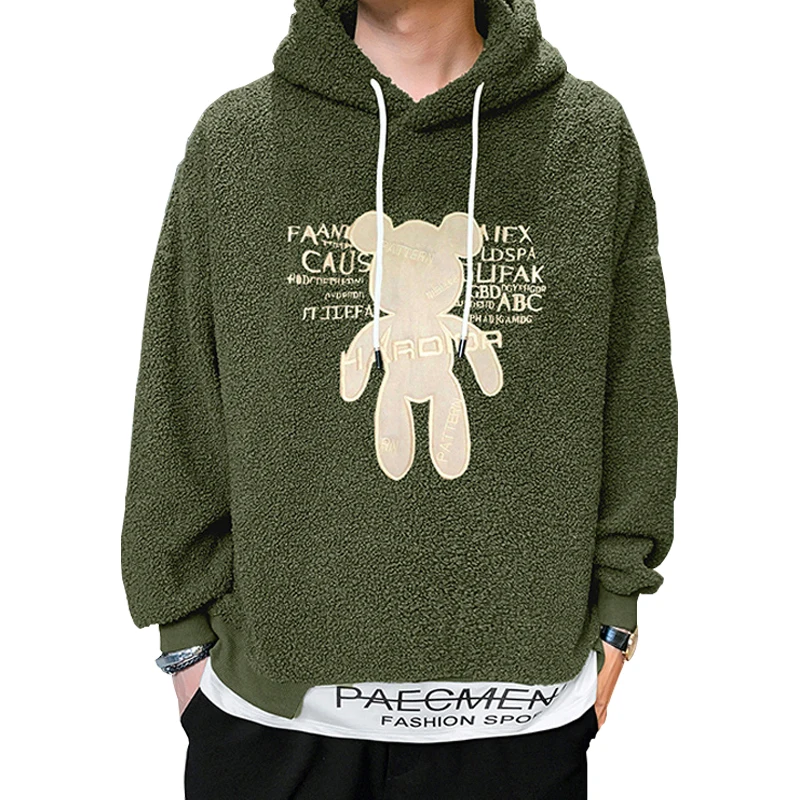 

2020 New All-match Design Hoodies Men Fashion Custom Graphic Thick Sweatshirt Simple Personalized DIY Print Pullover B502-MK56