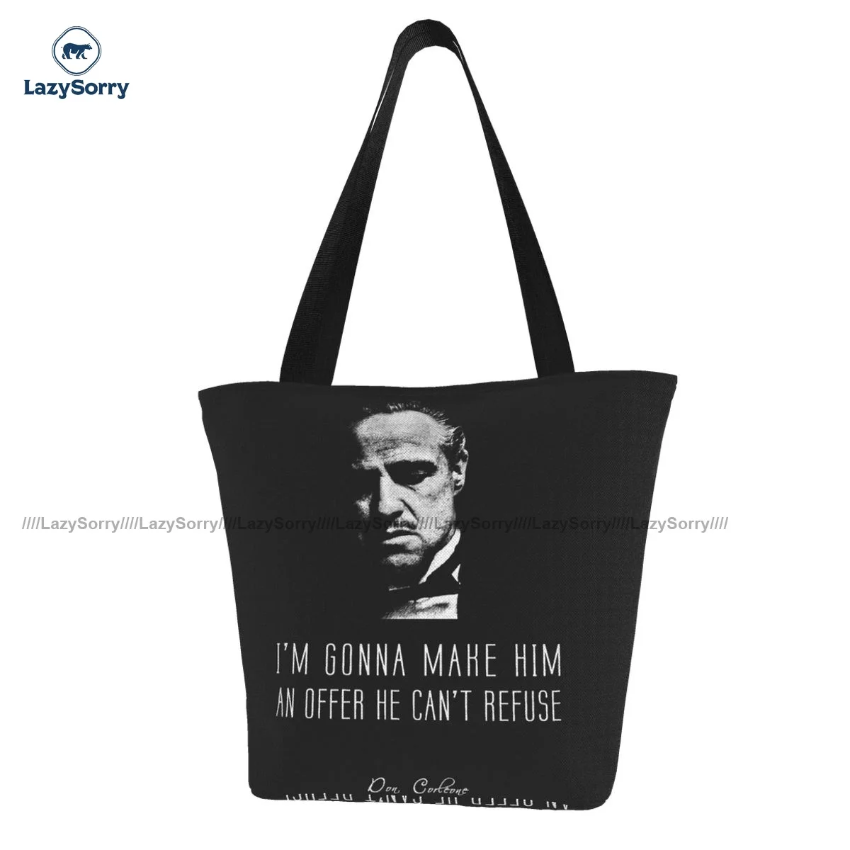 

Сумка для покупок Godfather, Офисная женская сумка, многоразовые подарочные Полиэстеровые сумки