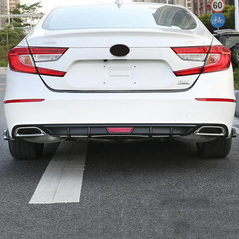 Акулий плавник крыло губа диффузор задний бампер Шасси 1 шт. подходит для Honda 10 Accord