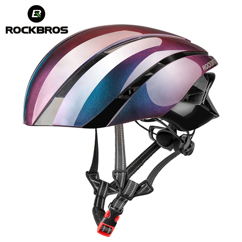 ROCKBROS Сверхлегкий велосипедный шлем MTB дорожный цельно Отлитый светоотражающая