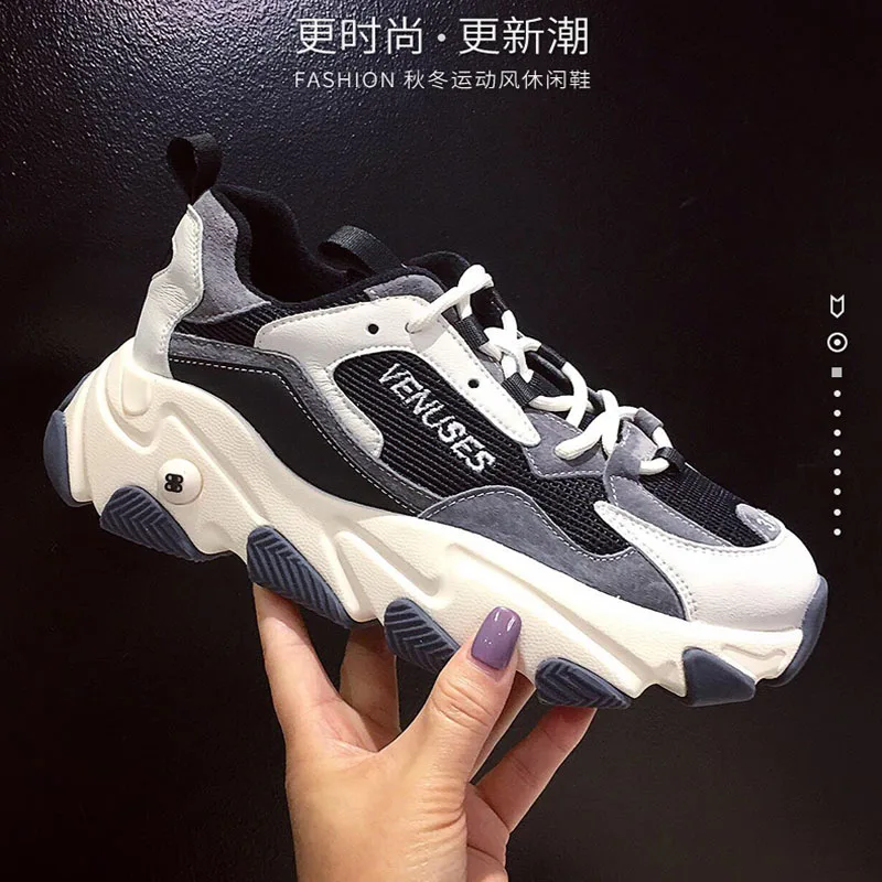 Женская обувь на красной подошве сезон весна-осень Новинка Спортивная