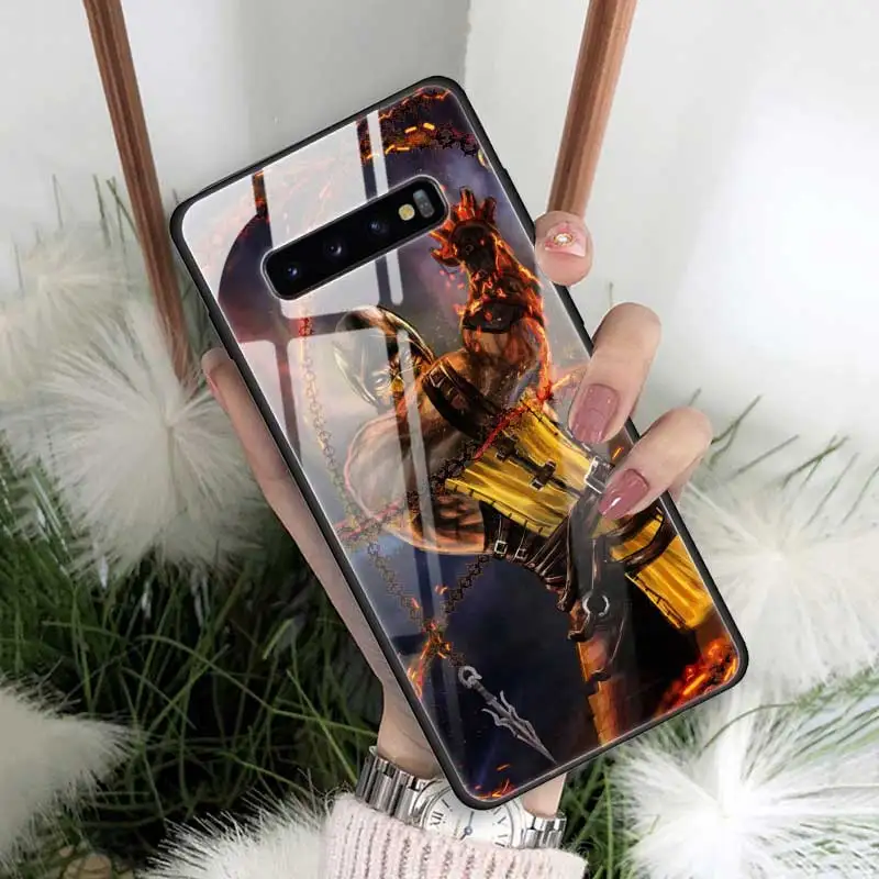 02 Mmoral Kombat чехол из закаленного стекла для samsung Galaxy S10 S10e S9 S8 Note9 Note 10 Plus 5G A50 A30 силиконовый край Funda Capa - Цвет: 02