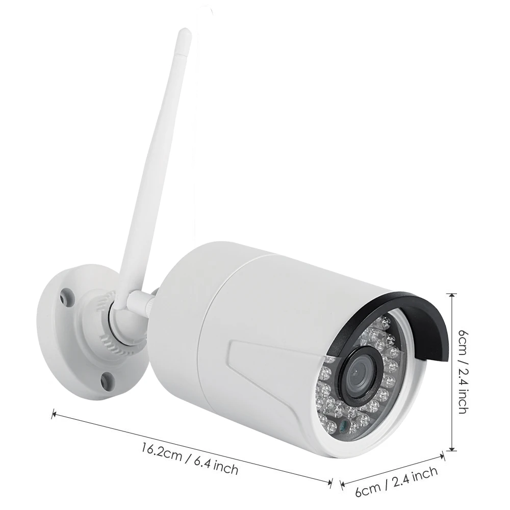 IP-камера видеонаблюдения с ИК-подсветкой ночным видением IP66 | Безопасность и