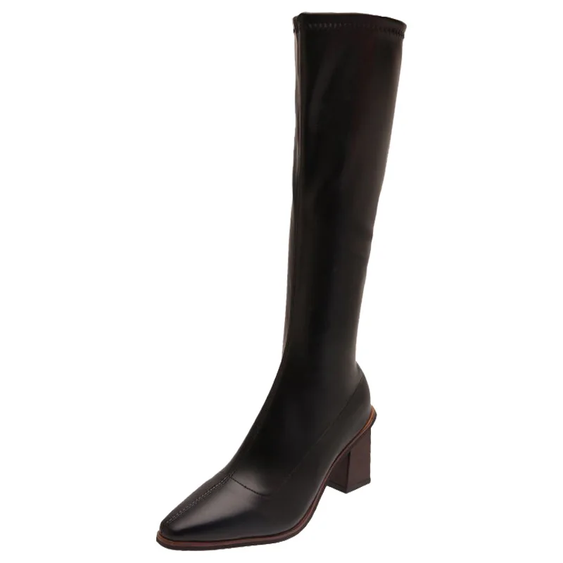 

SONLARFU thigh high boots women boots womens shoes platform boots winter boots women winter boots women boots women shoes woman