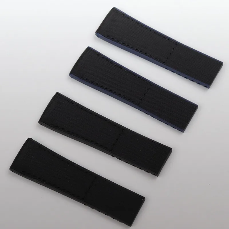 Ремешок нейлоновый для наручных часов резиновый браслет NAVITIMER WORLD Avenger navitimer 22 мм 24