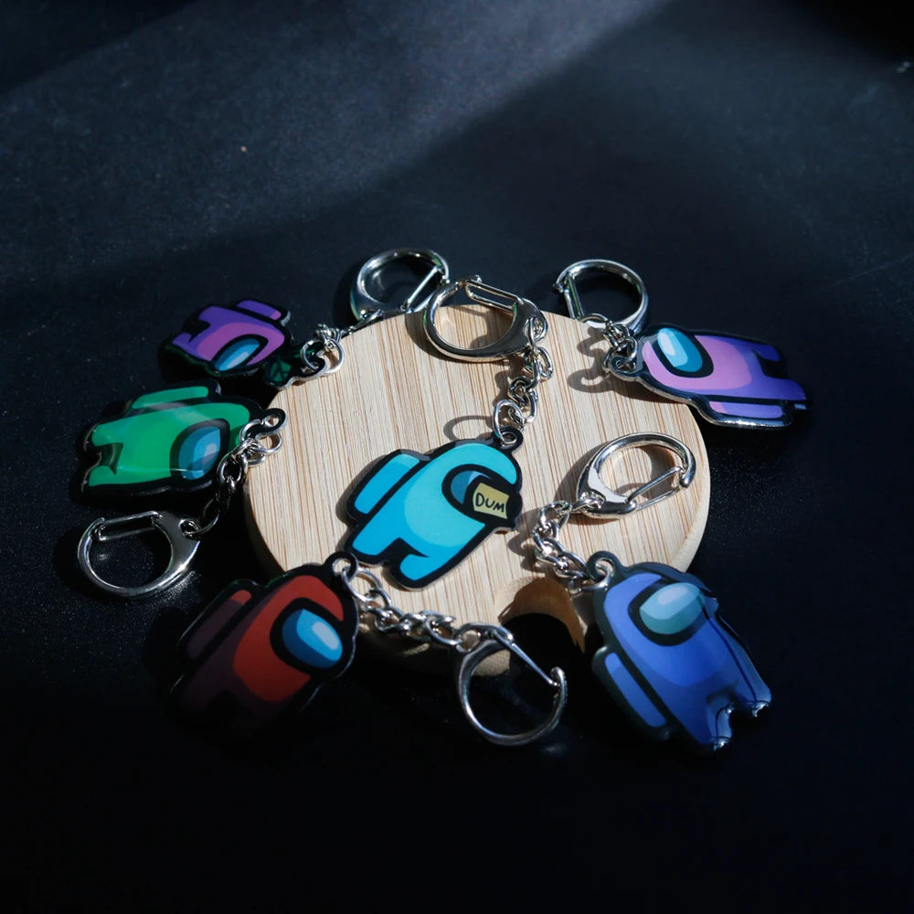 

Car key chain decoration Christmas gift key chain car key decoration cartoon toy among the key chain small 4CM
