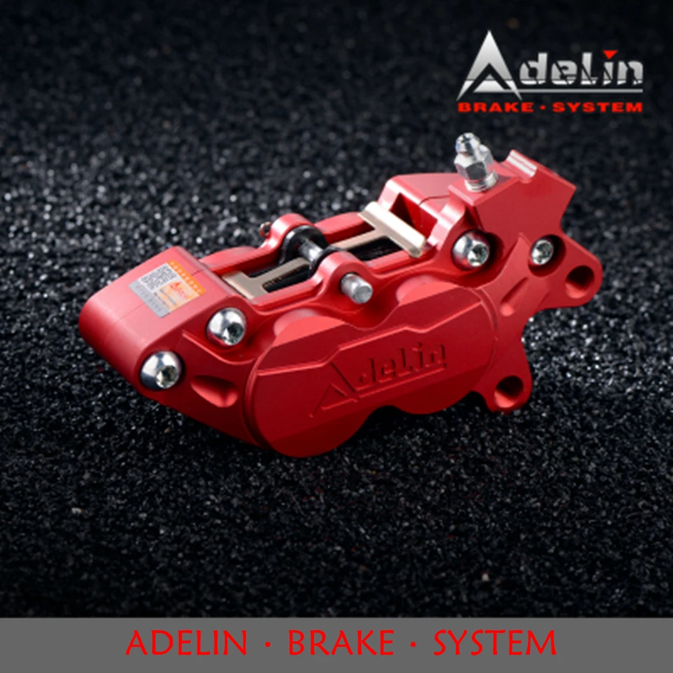 

Adelin ADL-7 Motorcycle Hydraulic Brake Calipers Universal Electric-MotorHF6 40mm 4 pistons CNC Aluminum alloy brake calipers