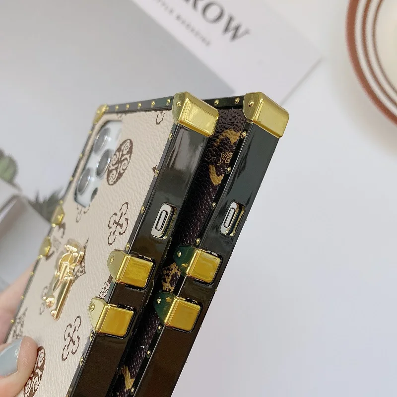 Samsung A51 Luxury Leather Case For Samsung A10s A20s A30s A40s A50s A60 A70 A71 M10s M20 M21 M30s M40 A81 Square Cover Case