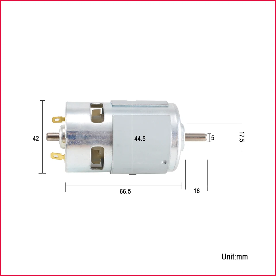775 Шпиндельный двигатель шарикоподшипники высокомощный с воздушным охлаждением