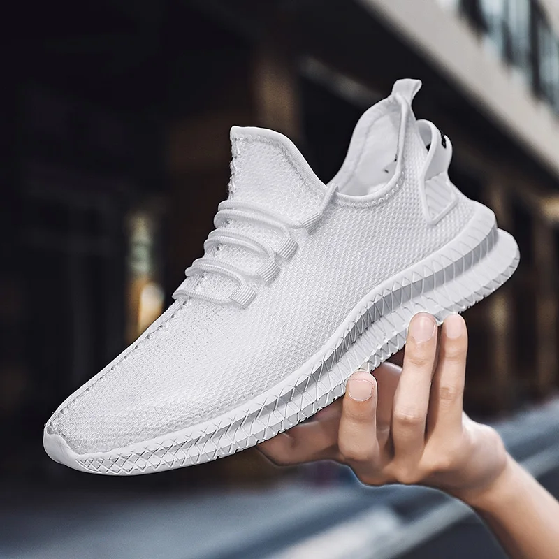 

Super Light Men Sneakers Shoes 2021 Fashion Breathable Mesh Running Sports Shoes Men Casual Sneakers Plus Size Zapatos De Hombre