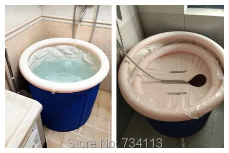 Портативная надувная ванна Складная Ванна ванночка для взрослых Детская