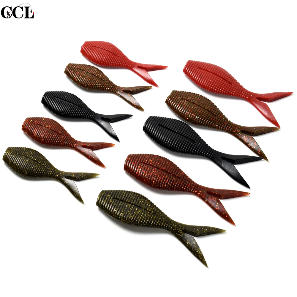 CCLTBA 2 шт./лот воблер снасти для ловли окуня мягкий пластик соленый корпус