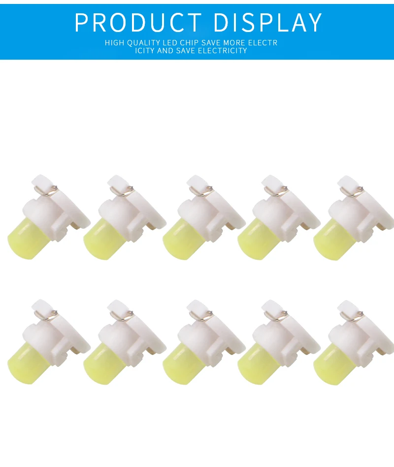 10 шт. T4.2 COB 1 SMD 12 В автомобильная светодиодная панель намотки лампочки панель инструментов Нео клиновидный Предупреждение индикатор Предупреждение автомобильный Стайлинг